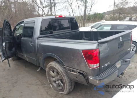 2015 Nissan Titan Pro-4X/S/Sl/Sv из США, поврежденный, VIN 1N6AA0EC7FN500850